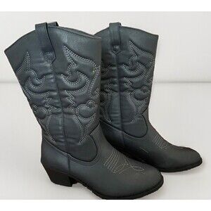 Charles Albert Women’s Tan Embroider YeeHaw Western Cowboy Boots Sze 7 Worn Once